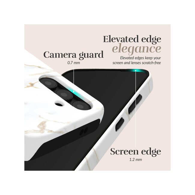 MIO White Marble Magsafe Compatible for Samsung A17 (4G/5G)