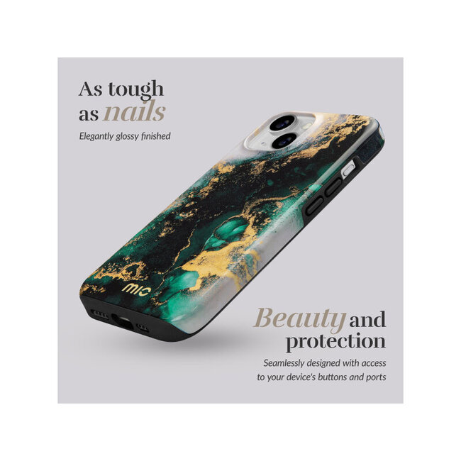 MIO Green Marble Magsafe Compatible for iPhone 17 Pro Max