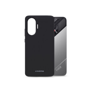 Mobilize Mobilize Rubber Gelly Case Xiaomi Poco F7 Matt Black