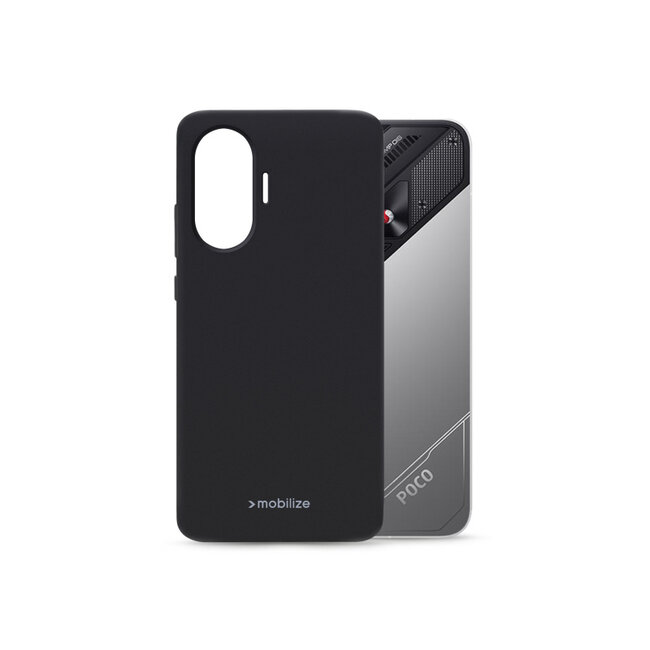Mobilize Rubber Gelly Case Xiaomi Poco F7 Matt Black