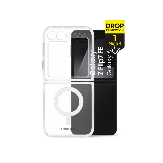 Mobilize Magsafe Compatible Naked Protection Case for Samsung Galaxy Z Flip7 FE Clear