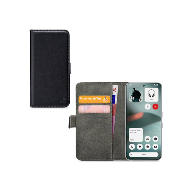 Mobilize Classic Gelly Wallet Book Case Nothing Phone (3) Black