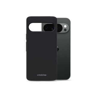 Mobilize Mobilize Rubber Gelly Case Google Pixel 10/10 Pro Matt Black