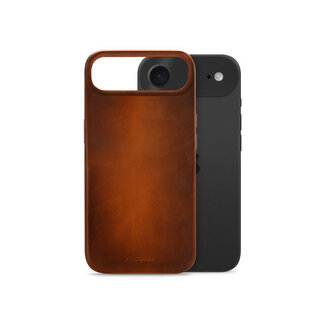 Mobilize Mobilize Magsafe Compatible Premium Leather Case Apple iPhone Air Burned Cognac