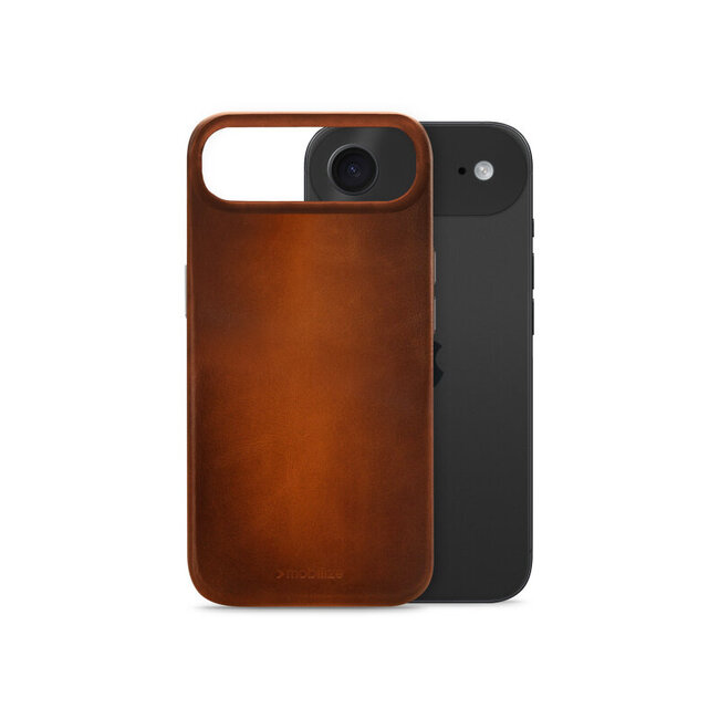 Mobilize Magsafe Compatible Premium Leather Case Apple iPhone Air Burned Cognac