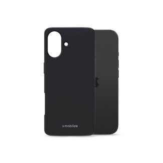 Mobilize Mobilize Rubber Gelly Case Apple iPhone 17 Matt Black