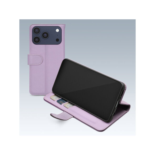 Mobilize Premium Gelly Wallet Book Case Apple iPhone 17 Pro Purple