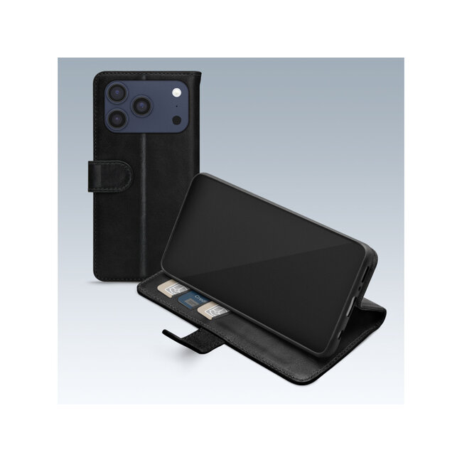 Mobilize Premium Gelly Wallet Book Case Apple iPhone 17 Pro Black
