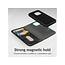 Mobilize 2in1 Magsafe Compatible Gelly Wallet Case Apple iPhone 17 Pro Black
