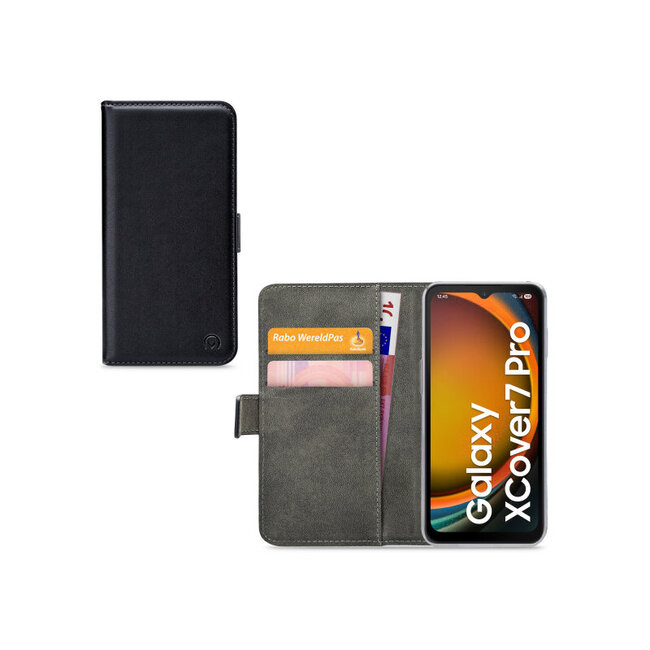 Mobilize Classic Gelly Wallet Book Case Samsung Galaxy Xcover7 Pro 5G Black