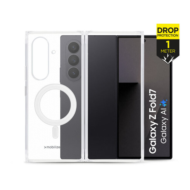 Mobilize Magsafe Compatible Naked Protection Case for Samsung Galaxy Z Fold7 5G Clear