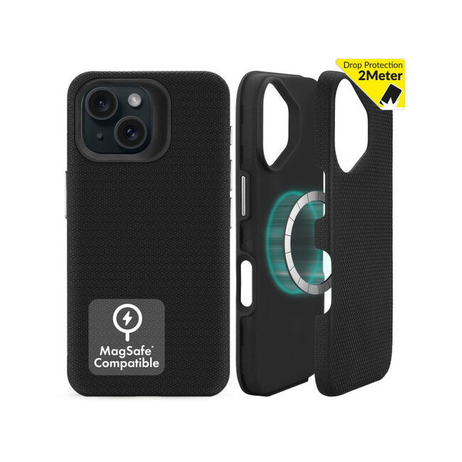 My Style Magsafe Tough Case for Apple iPhone 15 Black