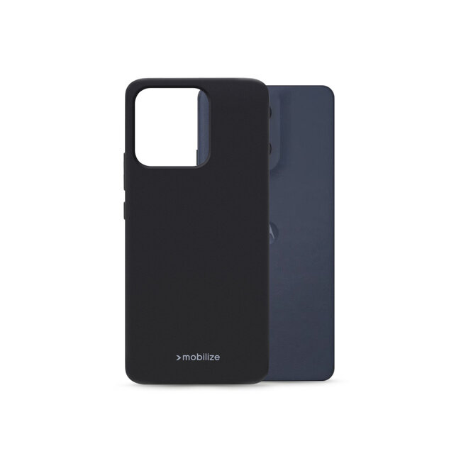 Mobilize Rubber Gelly Case Motorola Moto G86 5G Matt Black
