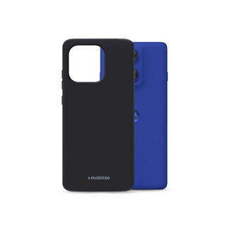 Mobilize Mobilize Rubber Gelly Case Motorola Edge 60 Pro Matt Black
