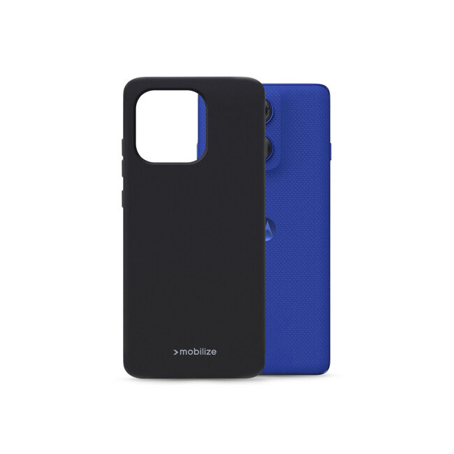 Mobilize Rubber Gelly Case Motorola Edge 60 Pro Matt Black