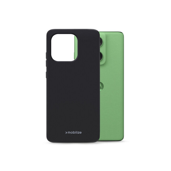 Mobilize Rubber Gelly Case Motorola Edge 60 Matt Black