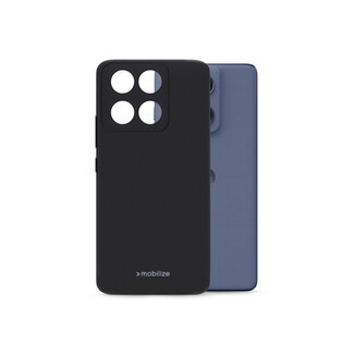 Mobilize Mobilize Rubber Gelly Case Motorola Edge 60 Fusion Matt Black