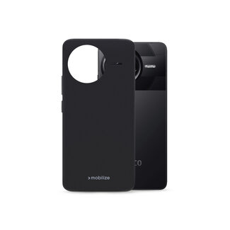 Mobilize Mobilize Rubber Gelly Case Xiaomi Poco F7 Pro Matt Black