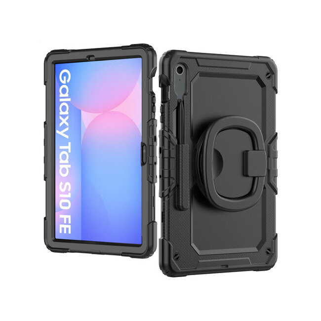 Mobilize Rotating Defender Case Stand Function for Samsung Galaxy Tab S10 FE 11/S10 Lite Black