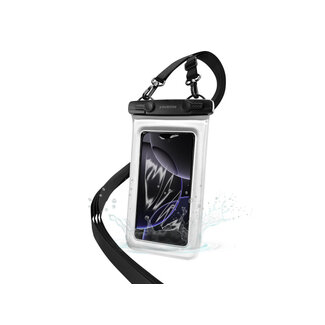 Mobilize Mobilize Universal Waterproof Floating Bag incl. Lanyard White