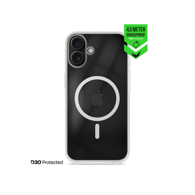 Striker X-Core - D3O Xtreme Impact Mag Case PRO - Clear - Apple iPhone 16