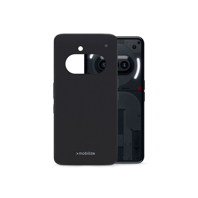 Mobilize Rubber Gelly Case Nothing Phone (3a) Matt Black