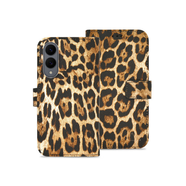 My Style Flex Wallet for Samsung Galaxy S25 Edge 5G Wild Leopard