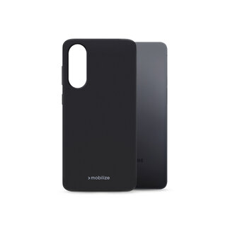 Mobilize Mobilize Rubber Gelly Case Samsung Galaxy S25 Edge 5G Matt Black
