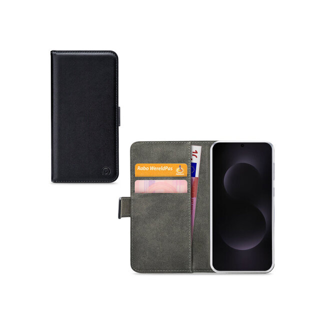 Mobilize Classic Gelly Wallet Book Case Samsung Galaxy S25 Edge 5G Black