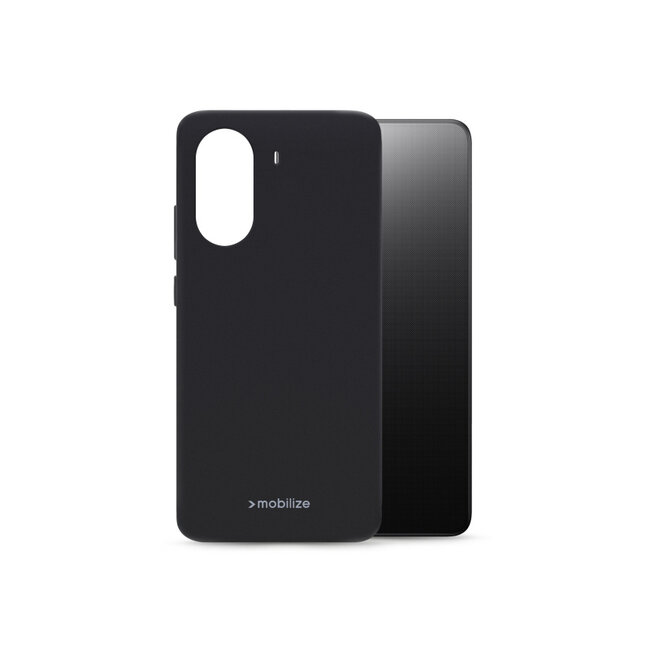 Mobilize Rubber Gelly Case Xiaomi Poco X7 Pro 5G Matt Black