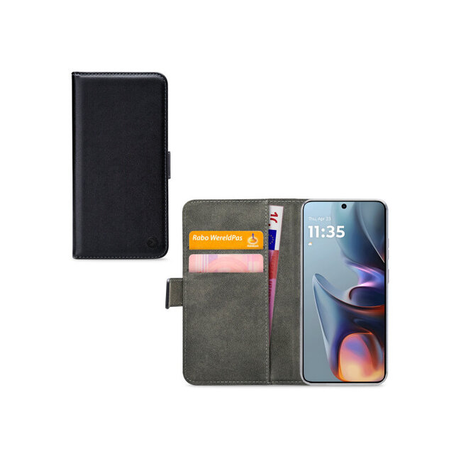 Mobilize Classic Gelly Wallet Book Case Motorola Moto E15/G05 Black
