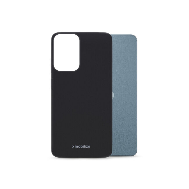 Mobilize Rubber Gelly Case Motorola Moto E15/G05 Matt Black