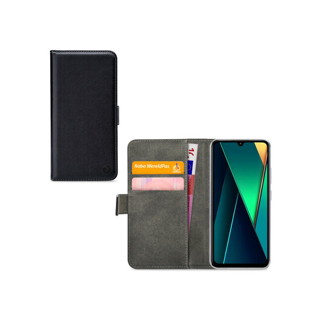 Mobilize Classic Gelly Wallet Book Case Motorola Moto G75 5G Black