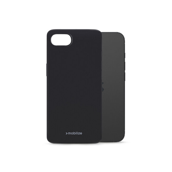 Mobilize Rubber Gelly Case Apple iPhone 16e Matt Black