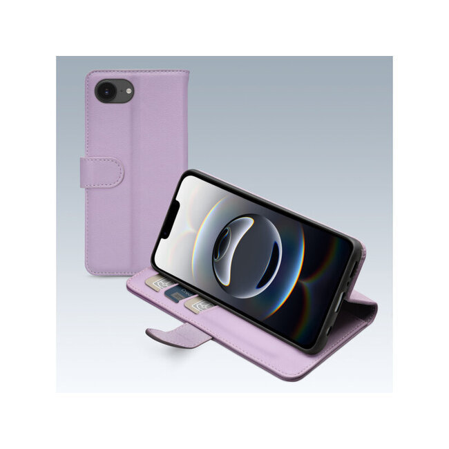 Mobilize Premium Gelly Wallet Book Case Apple iPhone 16e Purple