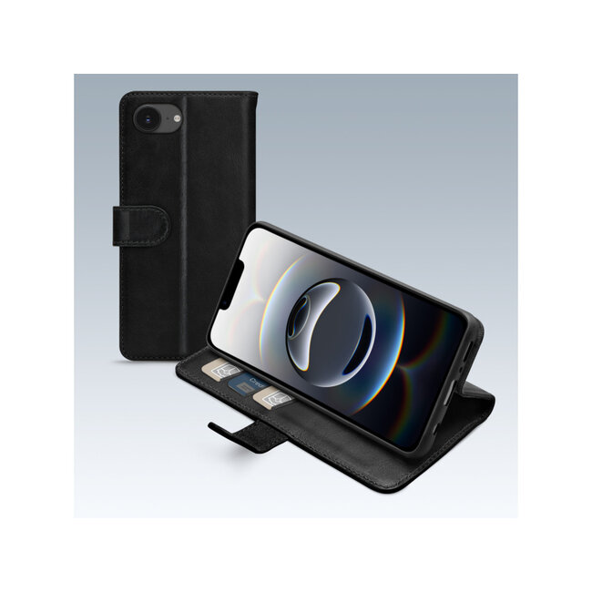 Mobilize Premium Gelly Wallet Book Case Apple iPhone 16e Black