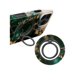 MIO by Mobilize MIO Green Marble MagSafe Compatible Ring Holder