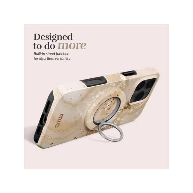 MIO Gold Marble MagSafe Compatible Ring Holder