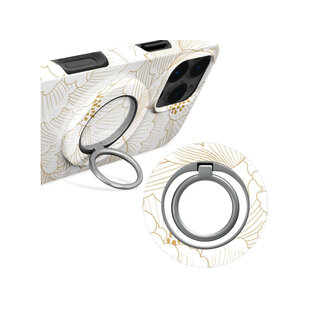 MIO by Mobilize MIO White Roses MagSafe Compatible Ring Holder