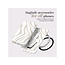 MIO Sandy Zebra Magsafe Compatible Card Holder