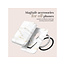 MIO White Marble Magsafe Compatible Card Holder