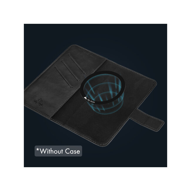 My Style Universal MagSafe Compatible Wallet - Black 6.3" (Without Case)