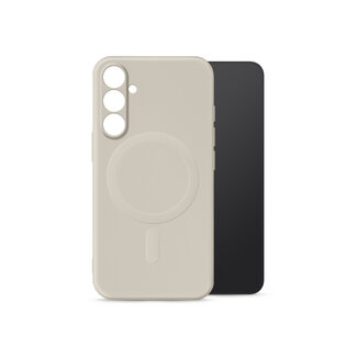 My Style My Style Protective Flex Magsafe Compatible Case for Samsung Galaxy S25+ 5G Antique White