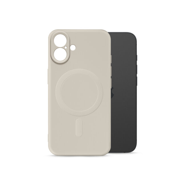 My Style Protective Flex Magsafe Compatible Case for Apple iPhone 16 Plus Antique White