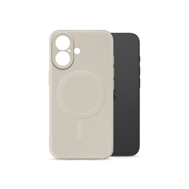 My Style Protective Flex Magsafe Compatible Case for Apple iPhone 16 Antique White