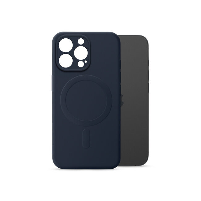 My Style Protective Flex Magsafe Compatible Case for Apple iPhone 15 Pro Midnight Blue