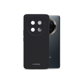 Mobilize Mobilize Rubber Gelly Case Honor Magic7 Lite Matt Black