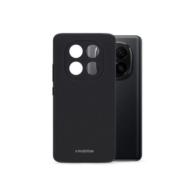 Mobilize Rubber Gelly Case Xiaomi Redmi Note 14 Pro+ 5G Matt Black