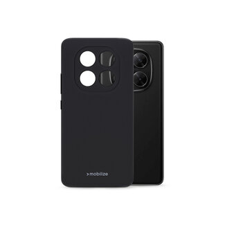 Mobilize Mobilize Rubber Gelly Case Xiaomi Redmi Note 14 Pro 5G Matt Black