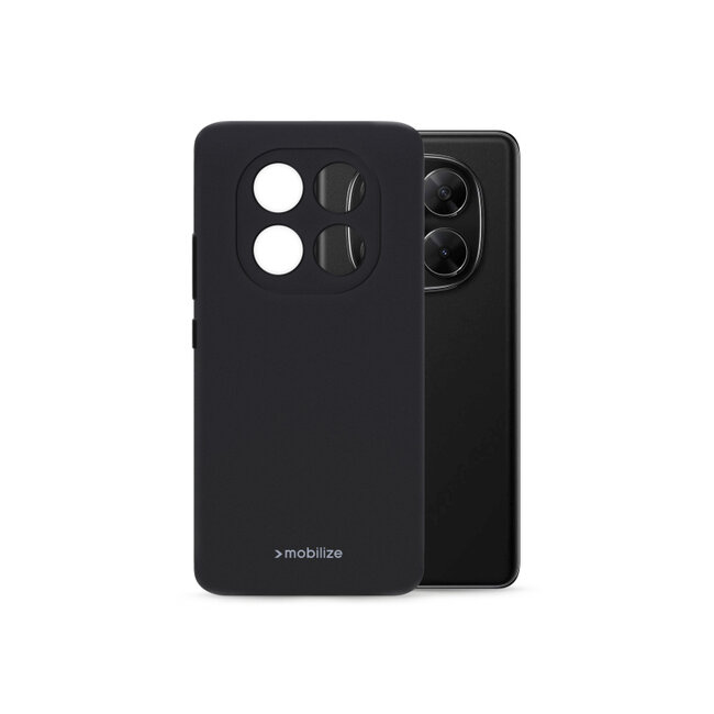 Mobilize Rubber Gelly Case Xiaomi Redmi Note 14 Pro 5G Matt Black